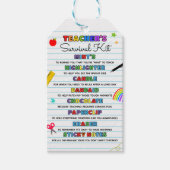 Zurück zu den Begeisterungsmarken des Lehrers Geschenkanhänger (Vorderseite)