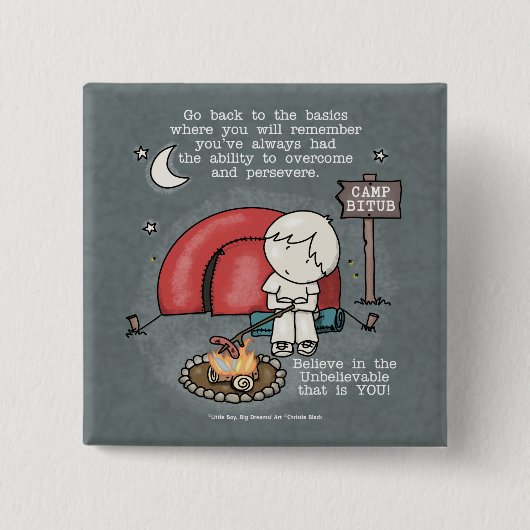 Zurück zu den Grundlagen Button (Vorderseite)