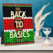 Zurück zu den Grundlagen: Kenia Flag Themed Wealth Fotoplatte (Seite)