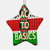 Zurück zu den Grundlagen: Kenia Flag Themed Wealth Keramik Ornament (Links)