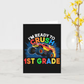 Zurück zu den Jungen am ersten Tag des Monsters de Karte (Gelbe Blume)