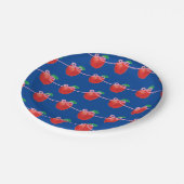 Zurück zu den Party-Papier-Tellern in der Schule Pappteller (Schrägansicht)