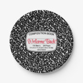 Zurück zu den Party-Tellern der Schule Pappteller (Vorderseite)