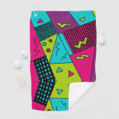 Zurück zu den Retro-Kissen der 90er Jahre Golfhandtuch (Insitu)