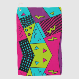 Zurück zu den Retro-Kissen der 90er Jahre Golfhandtuch