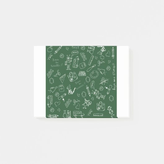 zurück zu den Schuldoodles Post-it Klebezettel (Vorderseite)