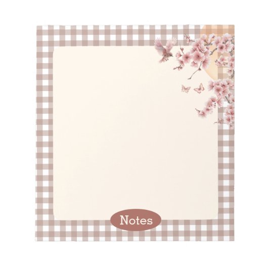 Zurück zu den Schullehrern im Klassenzimmer Notizblock (Vorderseite)