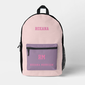 zurück zu den Schulrucksäcken moderner Mädchen Spo Bedruckter Rucksack