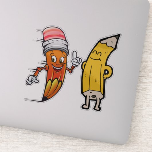 zurück zu den Schulvibes, lustige Schulgeschenke Aufkleber (Detail)