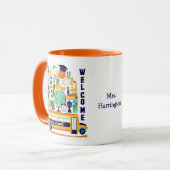 Zurück zu den Tasse des individuellen Namens (Vorderseite Links)