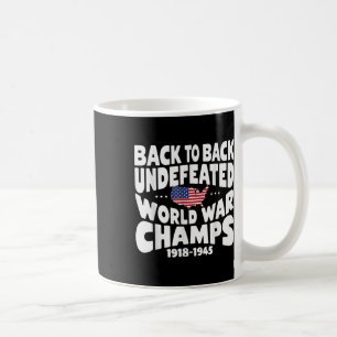 Zurück zu den ungeschlagenen Weltkriegsmeistern de Kaffeetasse
