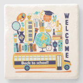 Zurück zu den Untersetzer der Schule (Vorderseite)
