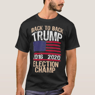 Zurück zu den Wahlen Champ Trump 2020 T-Shirt
