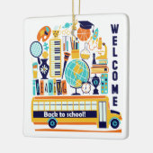 Zurück zu den Zierschriften der Schule Keramikornament (Links)