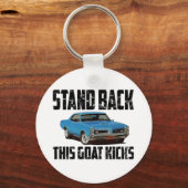 Zurück zu diesen Ziegenkicks Schlüsselanhänger (Vorderseite)