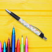 Zurück zu farbigen Büroklammern der Schule Kugelschreiber