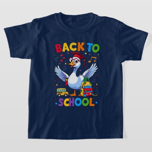 Zurück zu Gänse der Schule - T - Shirt-Design für T-Shirt (Ablage )