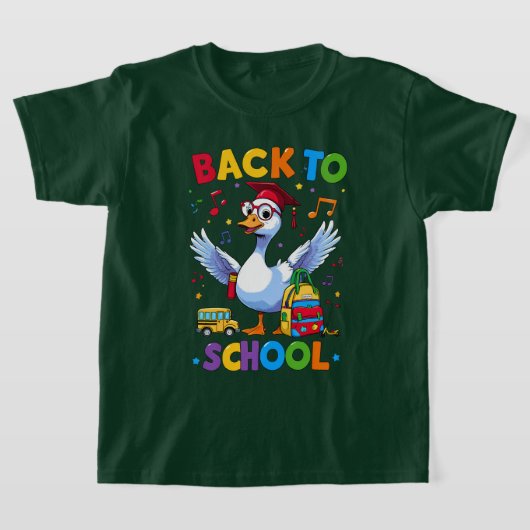 Zurück zu Gänse der Schule - T - Shirt-Design für T-Shirt (Ablage )