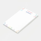 Zurück zu Geschenken für Lehrer Post-it Klebezettel (angewinkelt)