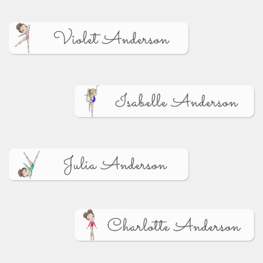 Zurück zu Gymnastik in der Schule Kinder Name Etiketten (Gruppe)