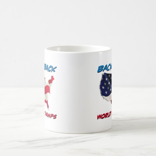 Zurück zu hinteren Weltkrieg-Champions Kaffeetasse (Mittel)