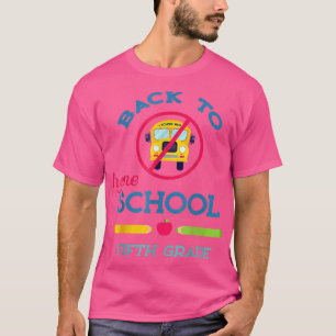 Zurück zu Homeschool - Fünfte Schule Kinder der fü T-Shirt