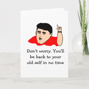 Zurück zu Ihrem alten Selbst Karte