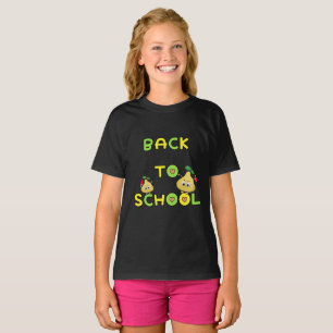 Zurück zu lustigen Birnen in der Schule T-Shirt