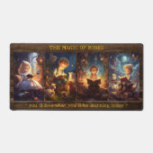 Zurück zu magischen Büchern der Schule Schreibtischunterlage (Vorderseite)