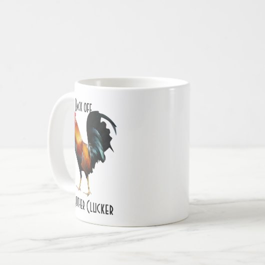 Zurück zu Mutter-Clucker-Rooster Kaffeetasse (Vorderseite Links)