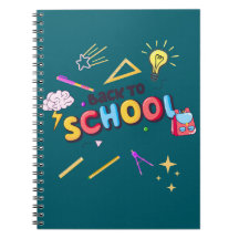 Zurück zu Notebookartikeln farbenfrohe Doodle