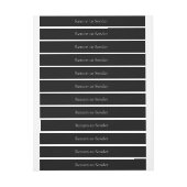 Zurück zu Rücksendeadressen-Aufklebern des Absende (Bogen)