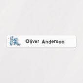 Zurück zu School Boys Ice Skaten, Hockey Kids Name Etiketten (Design 2)