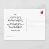 Zurück zu School Deep Sea Diving Adventure Postkarte (Rückseite)