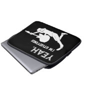 Zurück zu School Rocker "Ja, ich studiere" Laptopschutzhülle (Vorne Knopf)