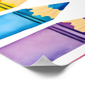 Zurück zu Schulbanner und Plakatvorlage | Poster (Ecke)