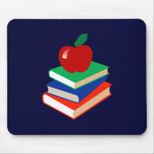 Zurück zu Schule, Büchern und Apple Mousepad (Vorne)