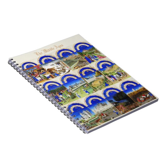 Zurück zu Schule - die Mittelalter - Notizbuch Notizblock (Rechte Seite)