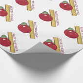 Zurück zu Schule Geschenkpapier (Ecke)