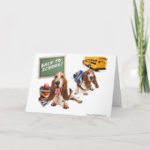 Zurück zu Schule Karte (Vorderseite)