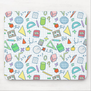 Zurück zu Schule: Mathe mousepad