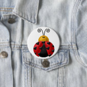 Zurück zu Schule Rucksack-Buttonknöpfe Marienkäfer Button (Beispiel)