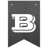 Zurück zu Schule - Tafelentwurfsfahne Wimpelkette (Zweite Fahne)