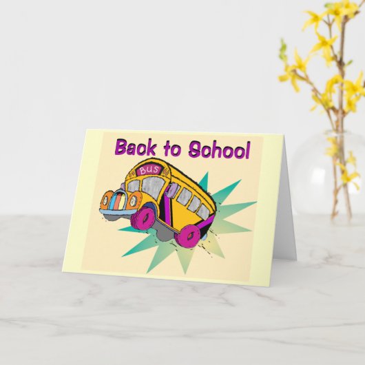 Zurück zu Schulec$bus-karte Karte (Gelbe Blume)