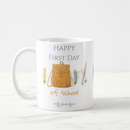 Zurück zu Schulfreunden Kaffeetasse (Links)