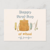 Zurück zu Schulfreunden Postkarte (Vorderseite)