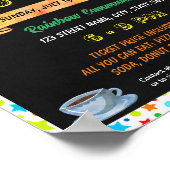 Zurück zu Schulfrühstück - Soziale Vorlage Poster (Ecke)