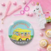 Zurück zu Schulgelb scherzt Bus Party-Teller Pappteller (Party)