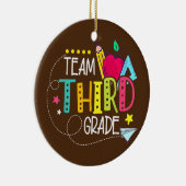 Zurück zu Schulgeschenke Team Dritte Klasse 3 Lehr Keramik Ornament (Rechts)