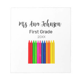 Zurück zu Schulkrippen geben Jahr für Jahr den Nam Notizblock